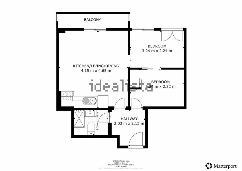 Apartamento T1 à venda em Monte Gordo, Vila Real de Santo António — foto 25