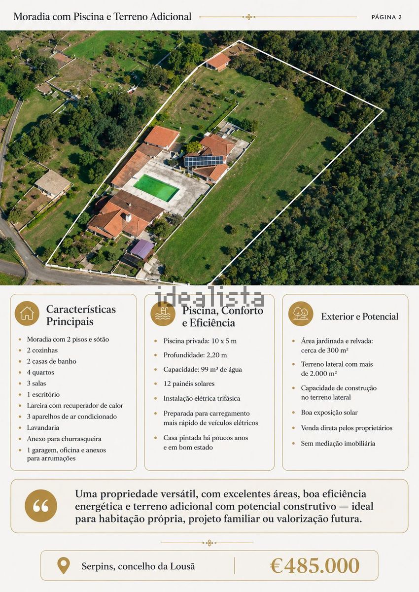 Moradia T4 à venda em Serpins, Lousã — foto 2