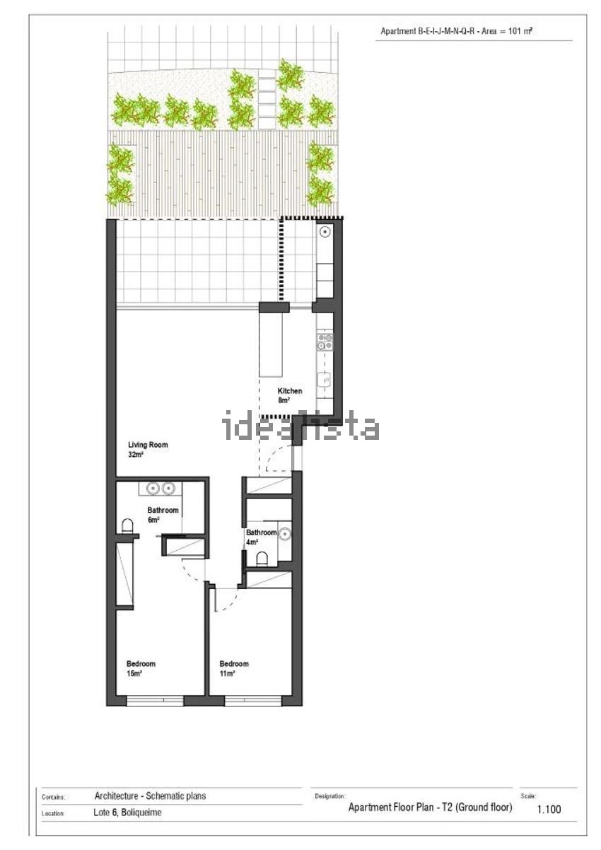 Apartamento T2 à venda em Boliqueime, Loulé — foto 3