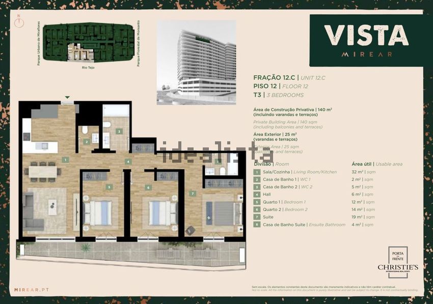 Apartamento T3 à venda em Algés, Linda-a-Velha e Cruz Quebrada-dafundo, Oeiras — foto 37
