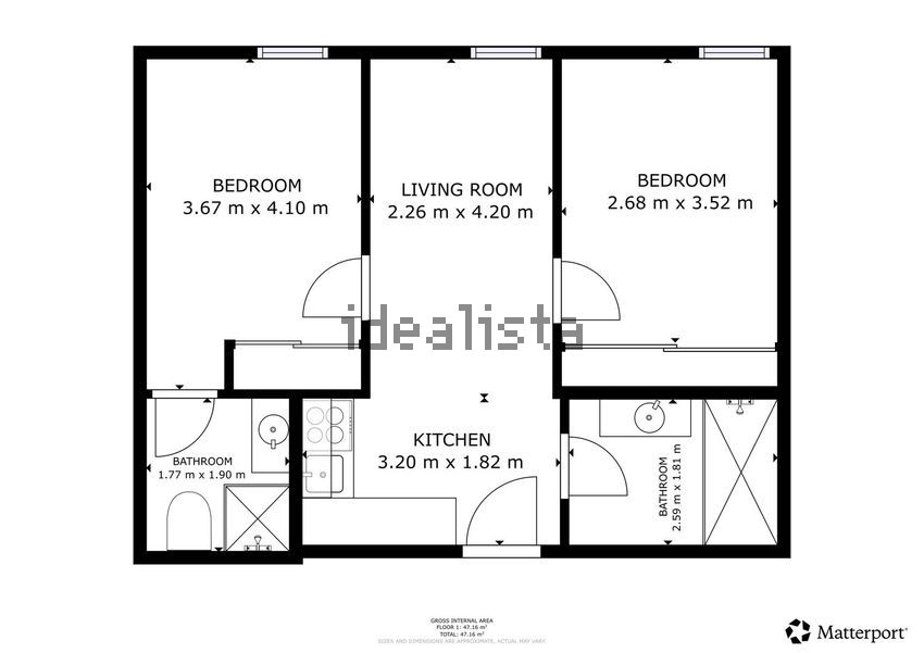 Apartamento T2 à venda em São Mamede de Infesta, Matosinhos — foto 31