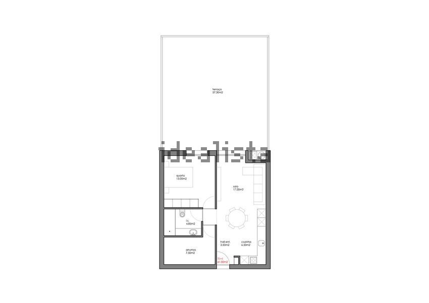 Apartamento T1 à venda em Valadares, Vila Nova de Gaia — foto 2