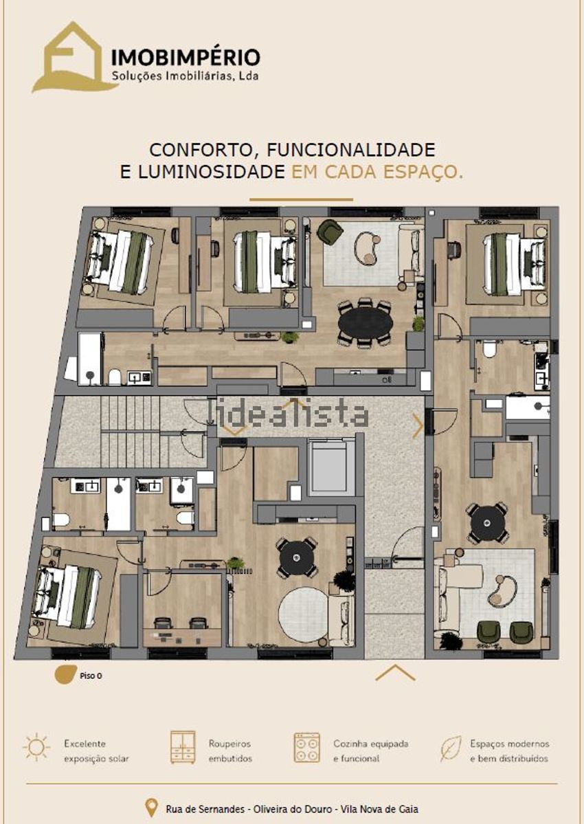 Apartamento T1 à venda em Oliveira do douro, Vila Nova de Gaia — foto 3