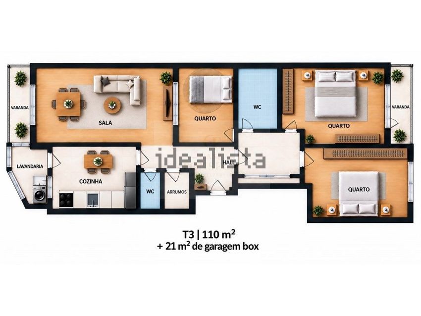 Apartamento T3 à venda em Canelas, Vila Nova de Gaia — foto 20