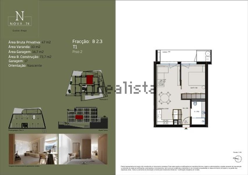 Apartamento T1 à venda em Gualtar, Braga — foto 5