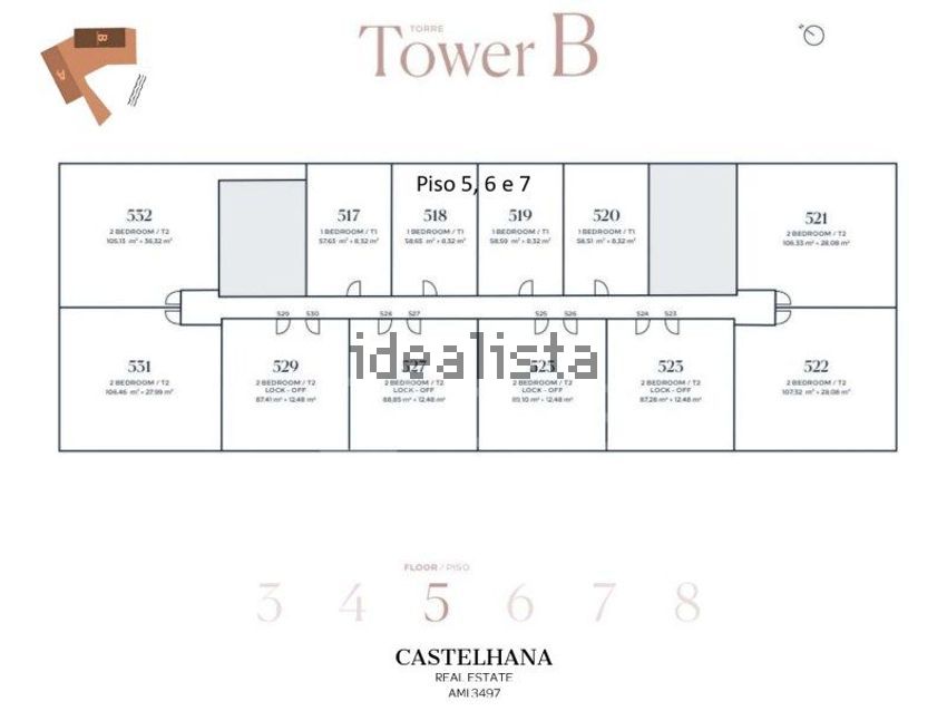 Apartamento T1 à venda em Carcavelos e Parede, Cascais — foto 8
