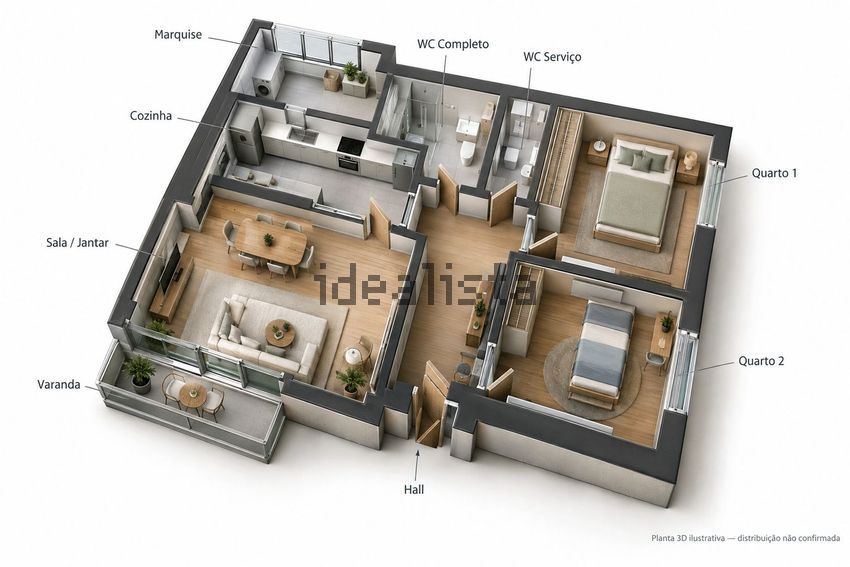 Apartamento T2 à venda em Cedofeita, Santo Ildefonso, Sé, Miragaia, São Nicolau e Vitória, Porto — foto 29