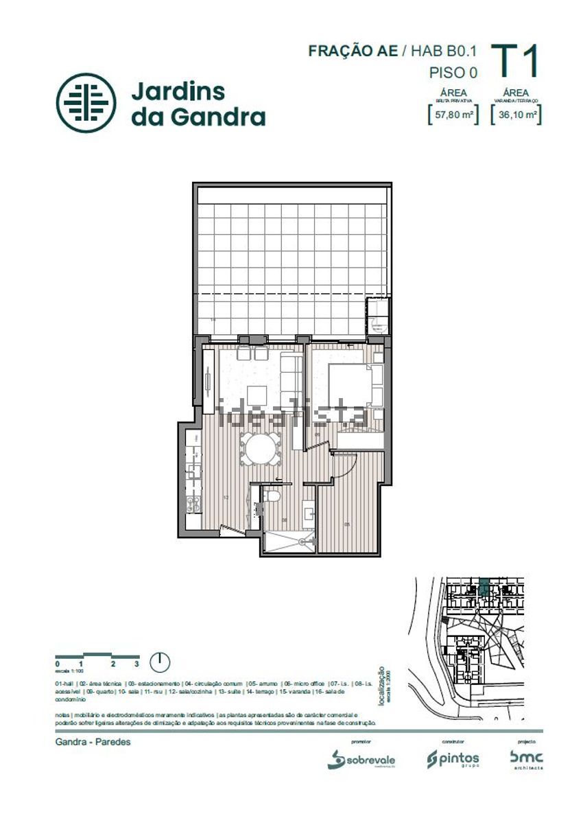 Apartamento T1 à venda em Gandra, Paredes — foto 2