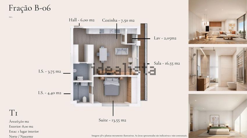 Apartamento T1 à venda em Santa Maria da Feira, Travanca, Sanfins e Espargo, Santa Maria da Feira — foto 2