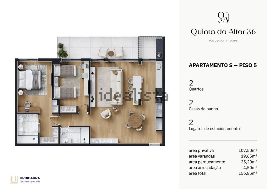 Apartamento T2 à venda em Barcarena, Oeiras — foto 2