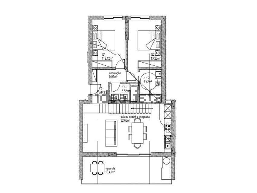 Apartamento T2 à venda em Tavira (Santa Maria e Santiago), Tavira — foto 4