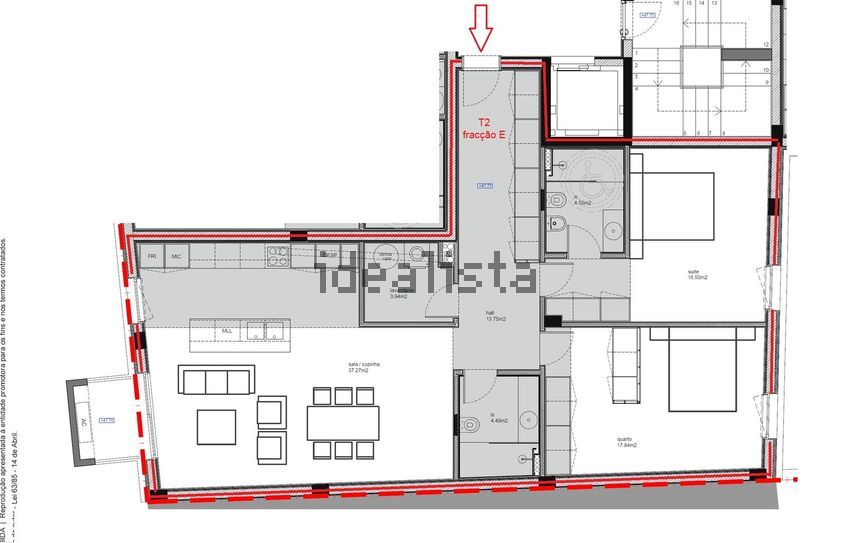 Apartamento T2 à venda em São Bernardo, Aveiro — foto 2
