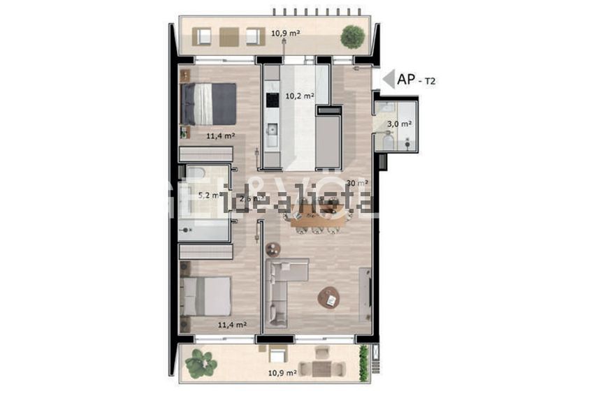 Apartamento T2 à venda em Santo Estêvão, Tavira — foto 30