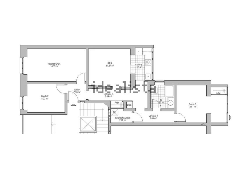 Apartamento T3 à venda em Penha de França, Lisboa — foto 20