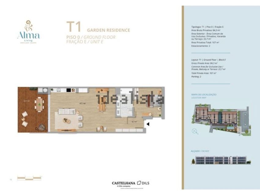 Apartamento T1 à venda em Santa Luzia, Tavira — foto 3