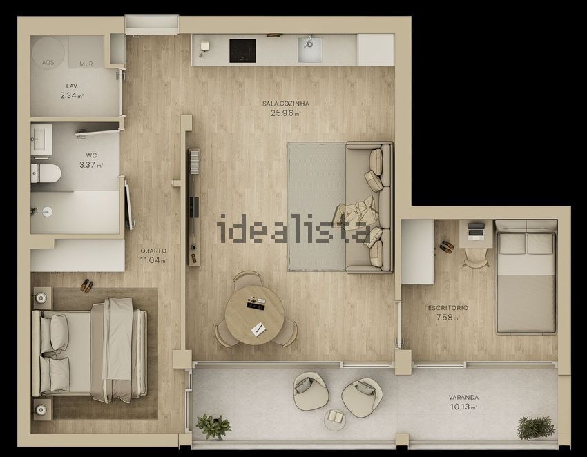 Apartamento T1 à venda em Fânzeres e São Pedro da Cova, Gondomar — foto 8