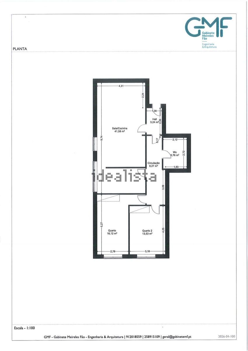 Apartamento T2 à venda em Braga (São Vítor), Braga — foto 17