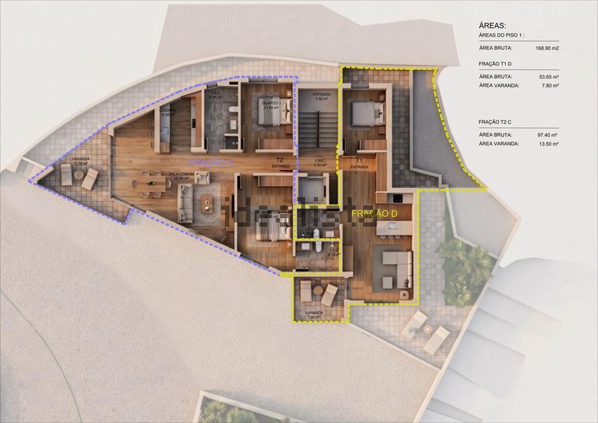 Apartamento T2 à venda em Monte, Funchal — foto 4
