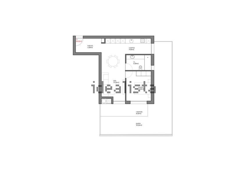 Apartamento T1 à venda em Valadares, Vila Nova de Gaia — foto 2