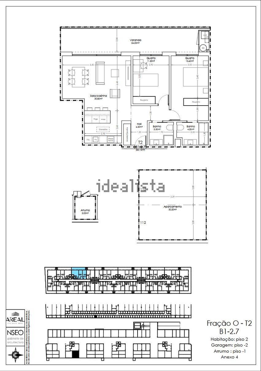 Apartamento T2 à venda em São Félix da Marinha, Vila Nova de Gaia — foto 2