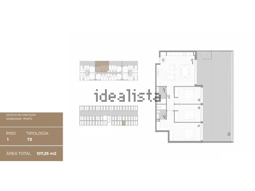 Apartamento T3 à venda em Fânzeres e São Pedro da Cova, Gondomar — foto 2