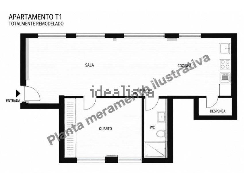 Apartamento T1 à venda em Massamá e Monte Abraão, Sintra — foto 19