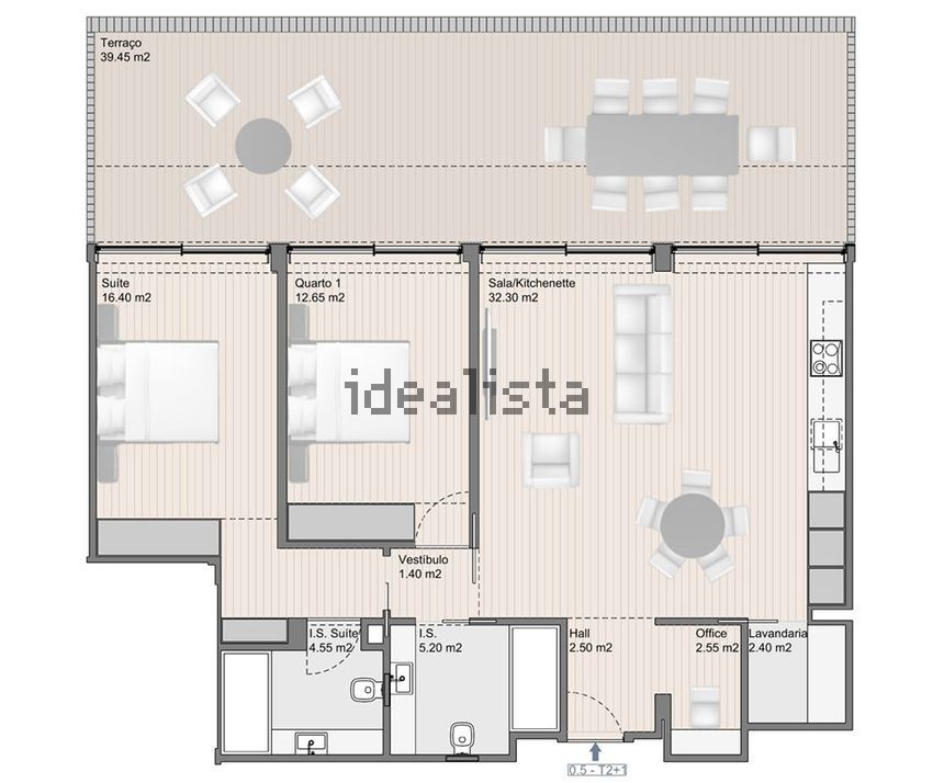 Apartamento T2 à venda em Madalena, Vila Nova de Gaia — foto 2