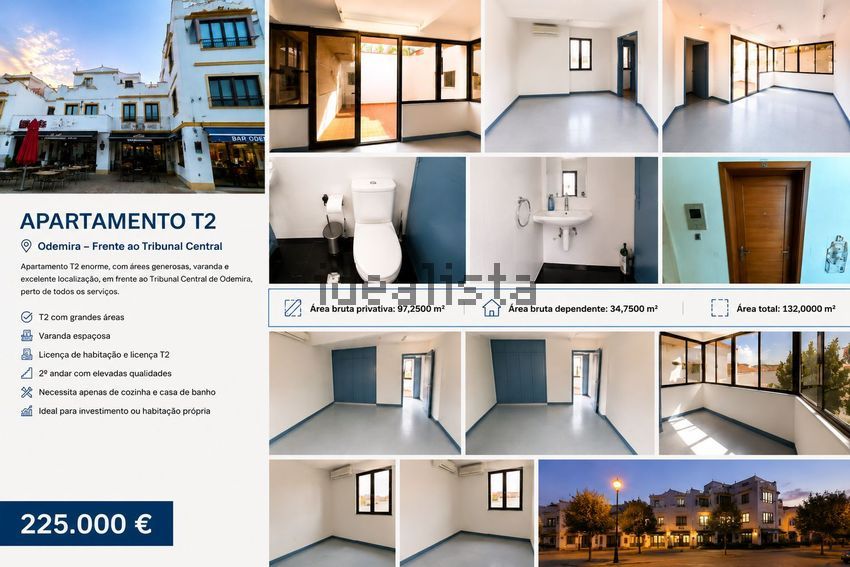 Apartamento T2 em São Salvador e Santa Maria, €215.000