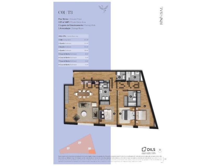 Apartamento T3 à venda em Alcácer do Sal (Santa Maria do Castelo), Alcácer do Sal — foto 2