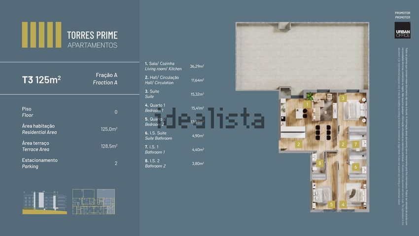 Apartamento T3 à venda em Santa Maria, São Pedro e Matacães, Torres Vedras — foto 2