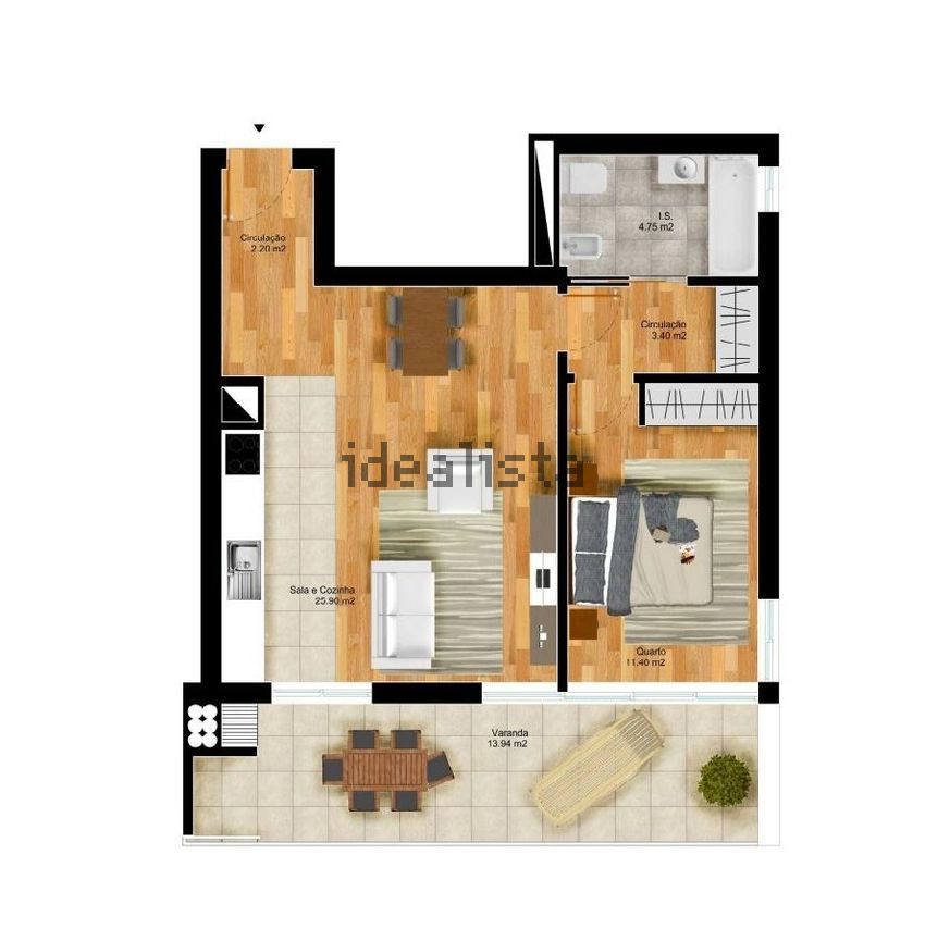 Apartamento T1 à venda em Faro (Sé e São Pedro), Faro — foto 14