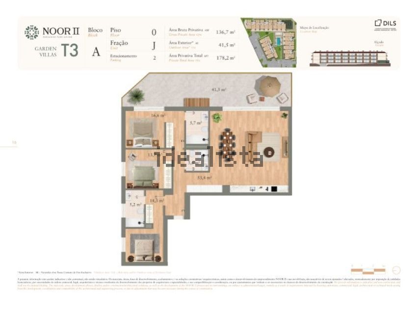 Apartamento T3 à venda em Santo Estêvão, Tavira — foto 2