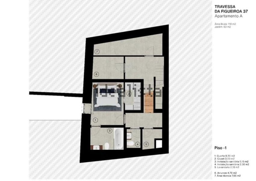 Apartamento T2 à venda em Cedofeita, Santo Ildefonso, Sé, Miragaia, São Nicolau e Vitória, Porto — foto 26