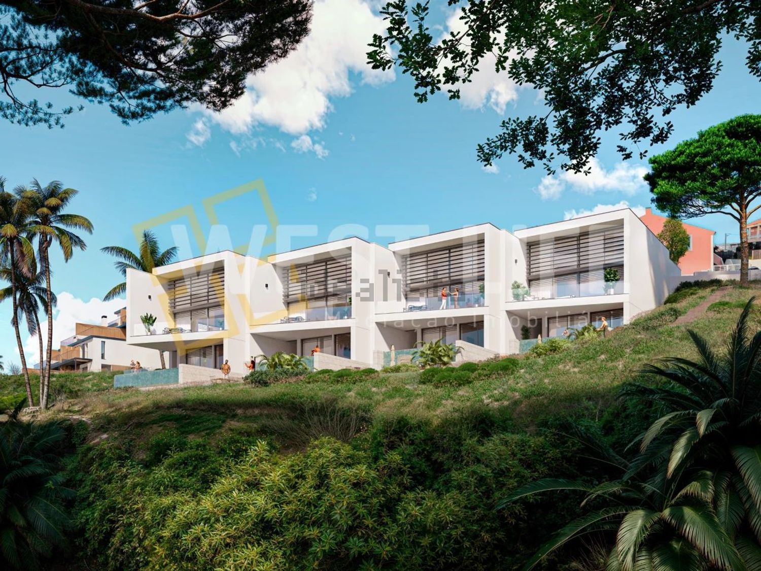 Terraced house in Carvoeira