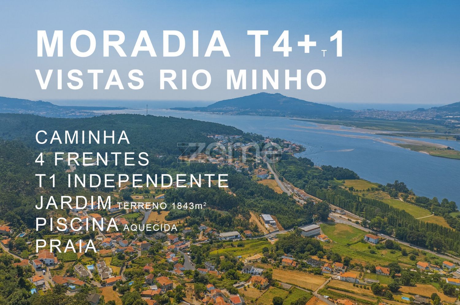 Moradia independente em Lanhelas