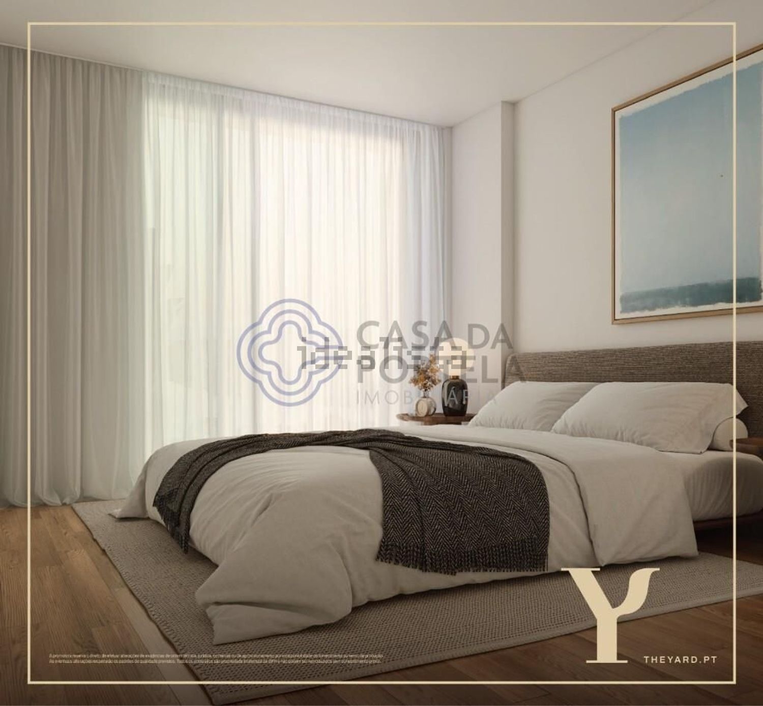 公寓 T3出售, alameda Jardins da Arrábida s/n - 卧室