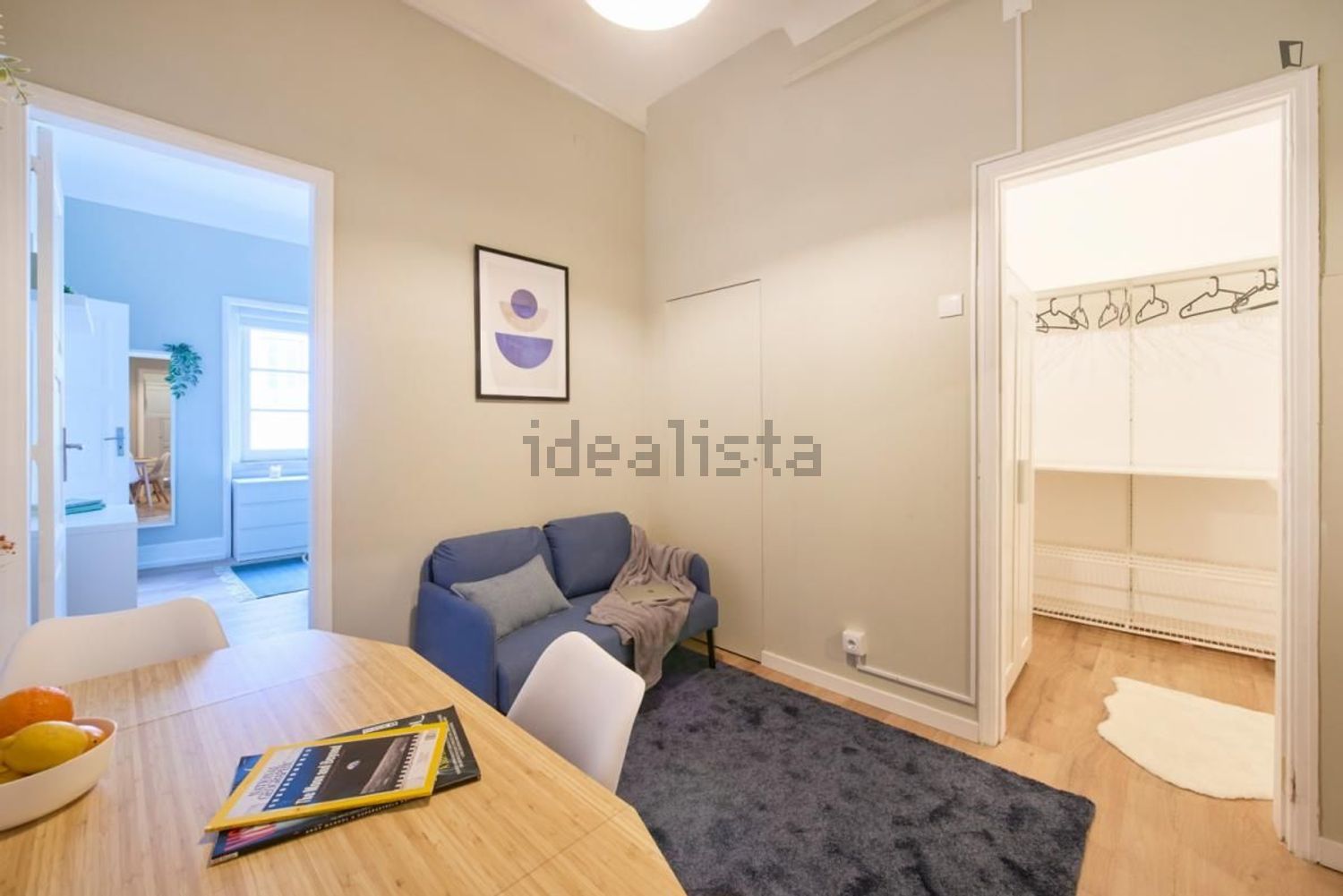 出租公寓 t1, avenida António Augusto de Aguiar - 卧室