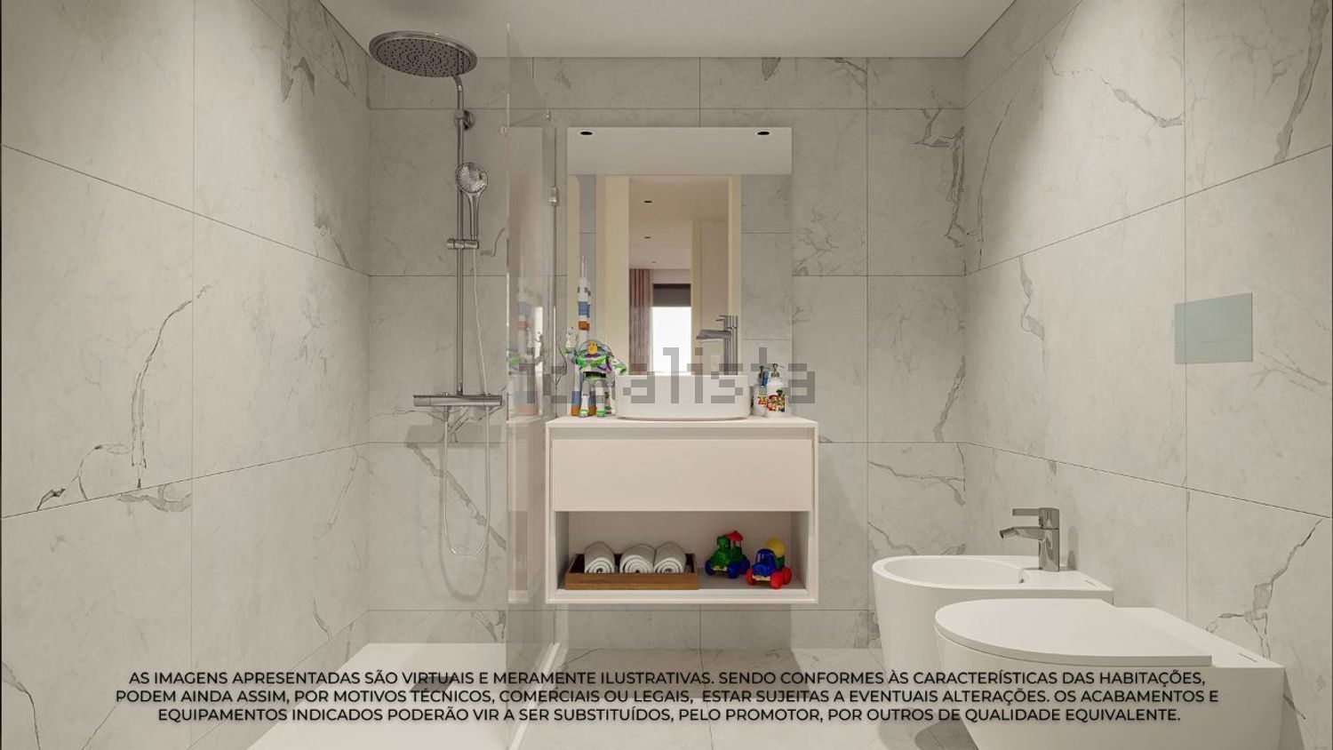 公寓 T3出售, avenida Padre Alves Correia, 7 - 卫生间