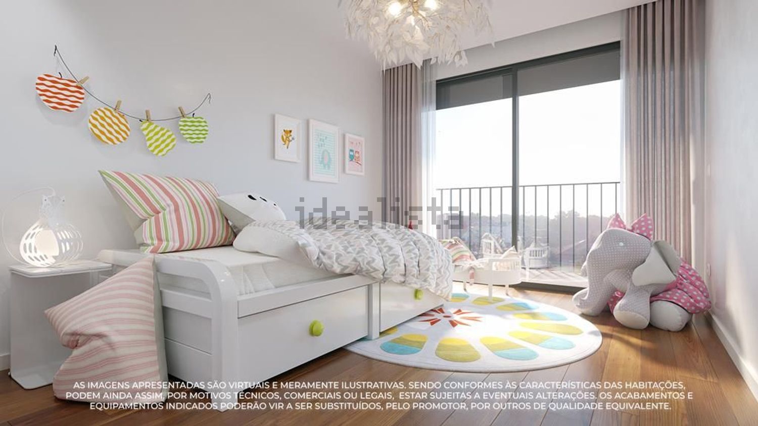 公寓 T3出售, avenida Padre Alves Correia s/n - 卧室
