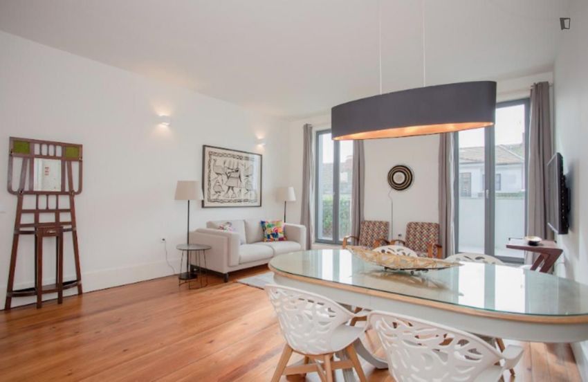 Imagem Sala de estar de apartamento t2 em Rua da Restauração