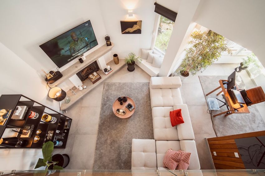 Imagem Sala de estar de penthouse em Praceta Marquesa Cadaval