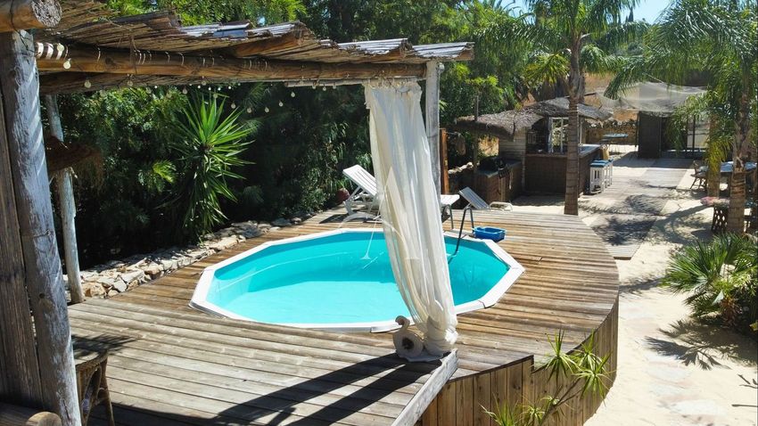 Imagem Piscina de  casa ou moradia em Estrada Municipal 520