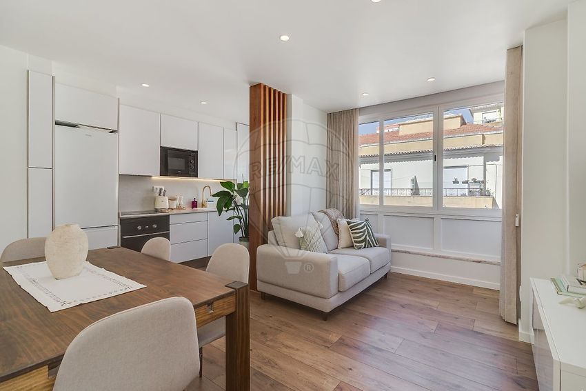 Imagem Sala de estar de apartamento t1 em Rua Vasco da Gama