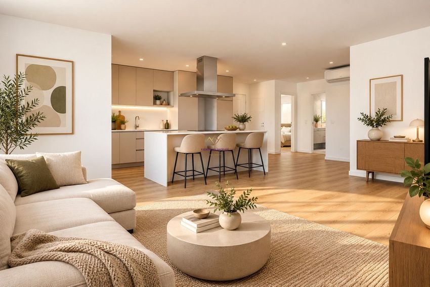 Imagem Sala de estar de apartamento t2 em Rua Anibal José Rodrigues s/n