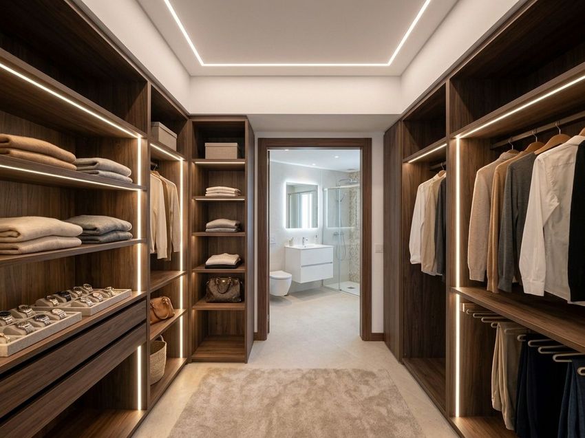 Imagem Closet de  moradia geminada em Pinhal do General