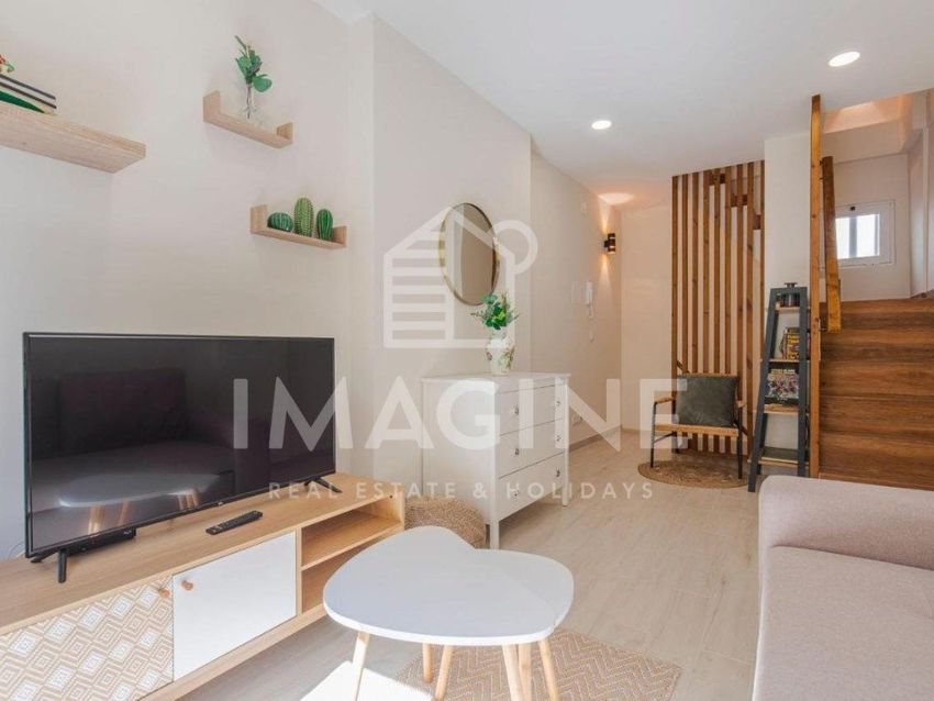 Imagem Sala de estar de duplex em Rua Pereira Cão