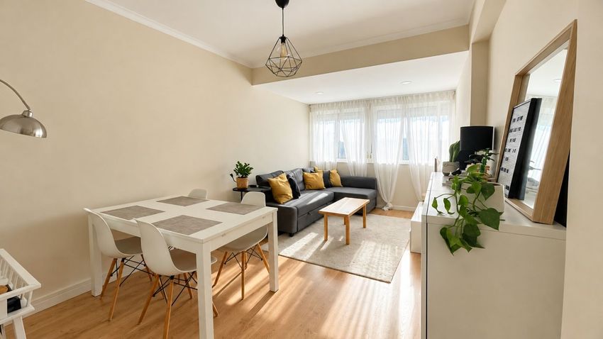 Imagem Sala de estar de apartamento t2 em Codivel