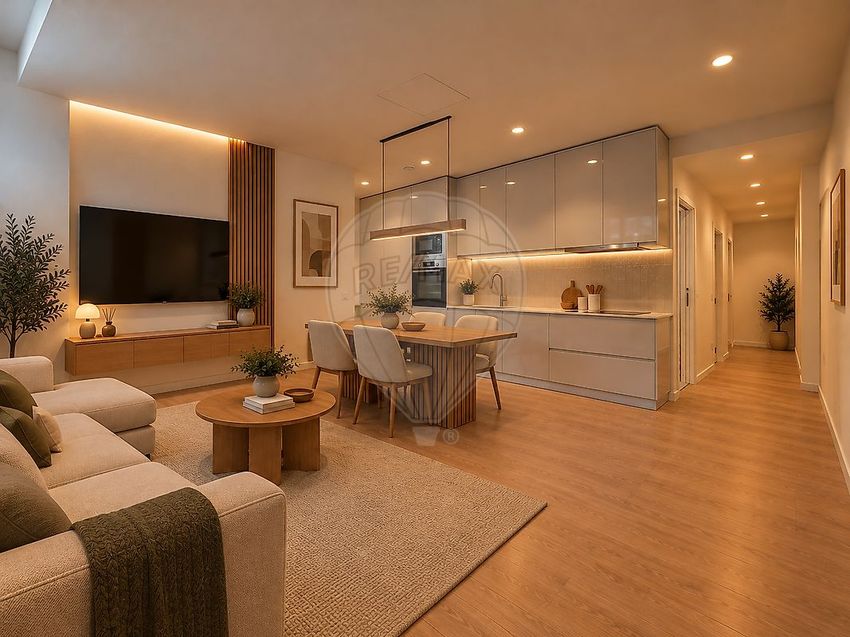 Imagem Sala de estar de apartamento t1 em Rua José Albino Costa e Silva
