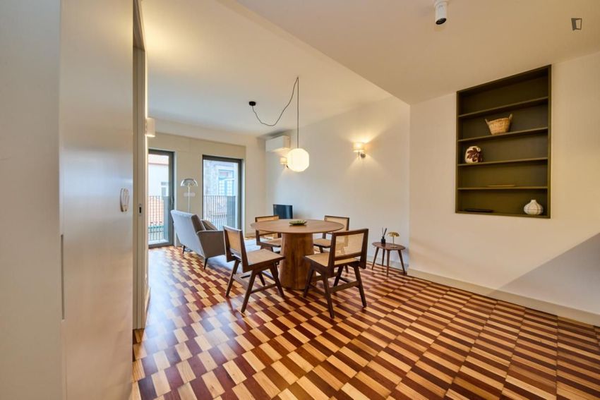 Imagem Sala de estar de apartamento t1 em Rua de Santo Ildefonso