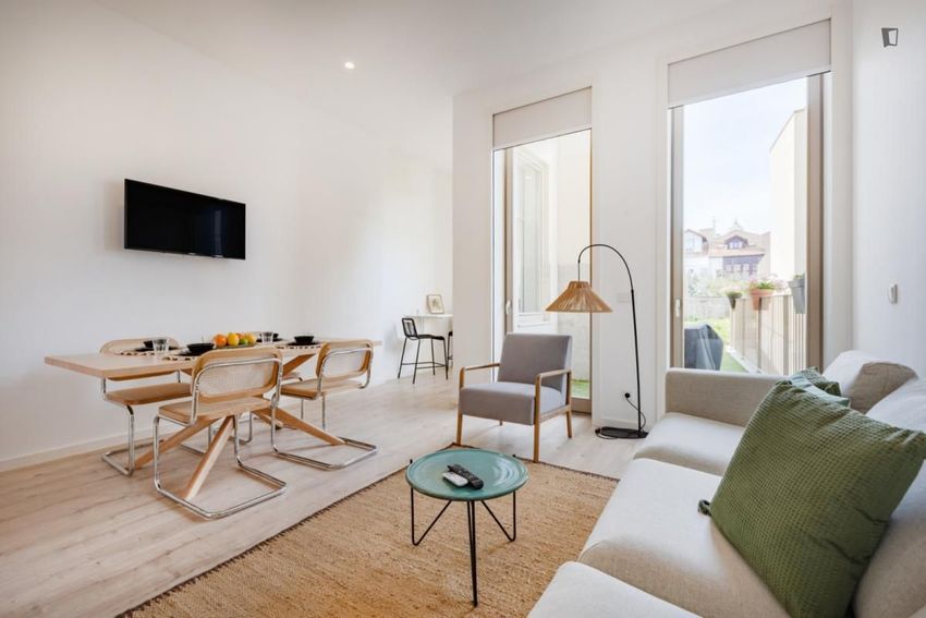 Imagem Sala de estar de apartamento t1 em Rua da Boavista